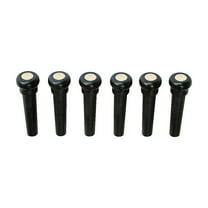 Graph Tech (Graphtec) PP-2044-00 TUSQ Bridge pin black Mother of pearl dot Presentation type