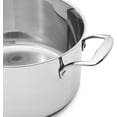 thumbnail image 4 of Stainless Steel 15-Piece Cookware Set, Pots, Pans and Utensils, Silver, 4 of 8