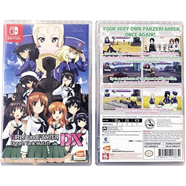 hagl damp anbefale Girls Und Panzer: Dream Tank Match Dx (English) - Nintendo Switch -  Walmart.com
