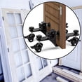 thumbnail image 4 of Heavy Duty Door Panel Dolly Cart, Adjustable Thickened Swivel Caster Wheels With 2-Piece Universal Trolley Set, For Door Installation Moving Transporting Carrying Doors, 4 of 6