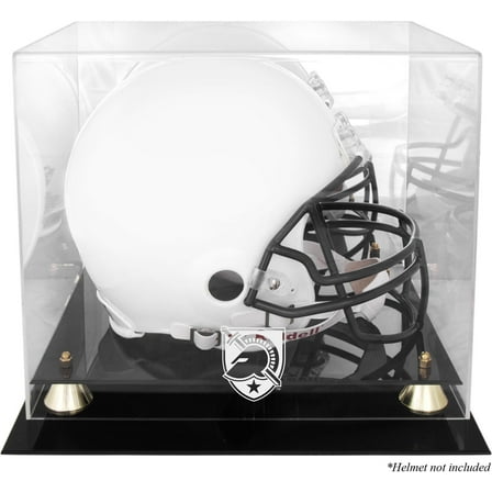 Army Black Knights Golden Classic Team (2015-Present Logo) Helmet Display Case with Mirrored Back