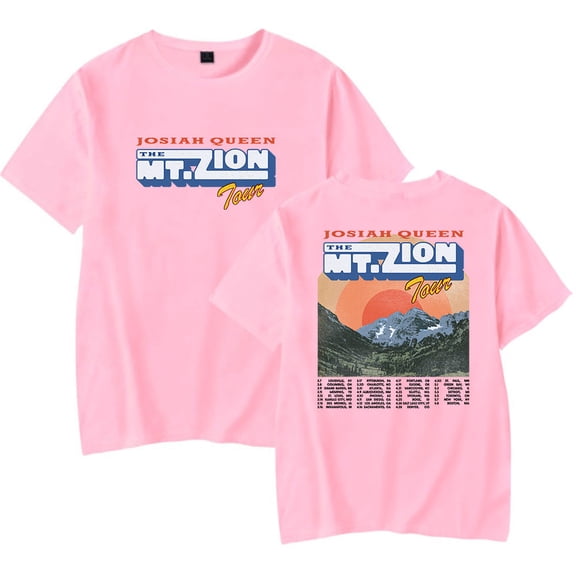 Josiah Queen The Mt. Zion Tour Tee Unisex Crewneck Short Sleeve Casual Trendy T-shirt