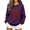 Purple, variant on Sweatshirts for Women, JIANLAI Gothic Red Skeleton Ribcage Print Crewneck Sweatshirt, Loose Long Sleeve Halloween Graphic Top, Casual Fall Winter Pullover Sweatshirt