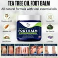 thumbnail image 5 of Foot Cure Athletes Foot Treatment Balm - 10% Zinc Undecylenate Antifungal Cream, Moisturizing Tea Tree Oil Jock itch Cream, Relieves Itching Burning & Scaling - 2oz, 5 of 11
