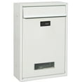 thumbnail image 2 of Vintage Style Wall Mounted Mailbox Coded Mount Slot Boxes Rustproof Mailbox Lock Box Postbox Rainproof, 2 of 9