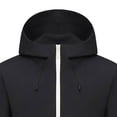thumbnail image 5 of Men's Waterproof Rain Jacket Outdoor Raincoat Shell Jacket Breathable Jacket for Travel or Daily Wear, 5 of 5