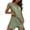 Army Green, variant on Yuanlook Womens Ruffle Pajamas Set 2 Piece Soft Pj Round Neck Short Sleeve Tops and Shorts Bride Pjs for Wedding Day Set Size S-XXL