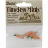 Timeless Miniatures-dough Carrots 4/pkg