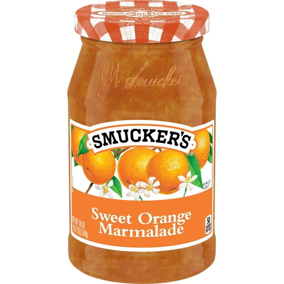 (3 Pack) Smucker's Sweet Orange Marmalade, 18-Ounce