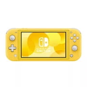 Restored Nintendo, Switch Lite HDH-001 HDH-001-5-RF, Handheld Gaming Console, Nintendo Switch Lite is a compact, lightweight addition to the Nintendo Switch family with integrated controls, Yellow, 1 Pack