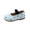Blue, variant on Toddler Girls Solid Round Toe Princess Dress Shoes, Non Slip Soft Comfort Sole Slip On Casual Footwear for Little Girls Daily Outfits Pink 4 Years