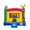 thumbnail image 3 of HeroKiddo Sport Bounce House with Blower, with Basketball Hoop, Indoor Outdoor Activity for Kids & Adults, 3 of 7