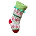thumbnail image 1 of Medias navideñas, medias colgantes para decoración navideña familiar, decoración de fiestas navideñas, 1 of 5