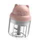 thumbnail image 1 of Picadora de ajo USB eléctrica inalámbrica picadora de ajo trituradora de jengibre recargable portátil, 250 ml, rosa Sweethay HA003928-04B, 1 of 7