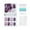 E, variant on VOKE Clear on Nails Medium Short Full Nail Tips Nail Hand for Acrylic Nails Coffin on Nails Medium Length Clear Nail Charms for Acrylic Nails 24PCS Nails Reusable Stick On Nails