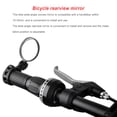 thumbnail image 4 of Transemion Rearview Handlebar Mirror Wide-angle Convex Back Mirrors Adjustable Accessory Reflective Accessories Specular Black 51mm 1Set, 4 of 6