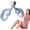 Blue, variant on Koudindg Inner Thigh Trainer with Display Counter, Pelvic Floor Strengthening Device, Workout Equipment for Home