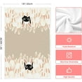 thumbnail image 6 of Rabbit Ears Black Cat Easter Kitchen Towels Dish Towels, 18x26 Inch Spring Farmhouse Bunny Decoration Hand Towels Set of 2, 6 of 6