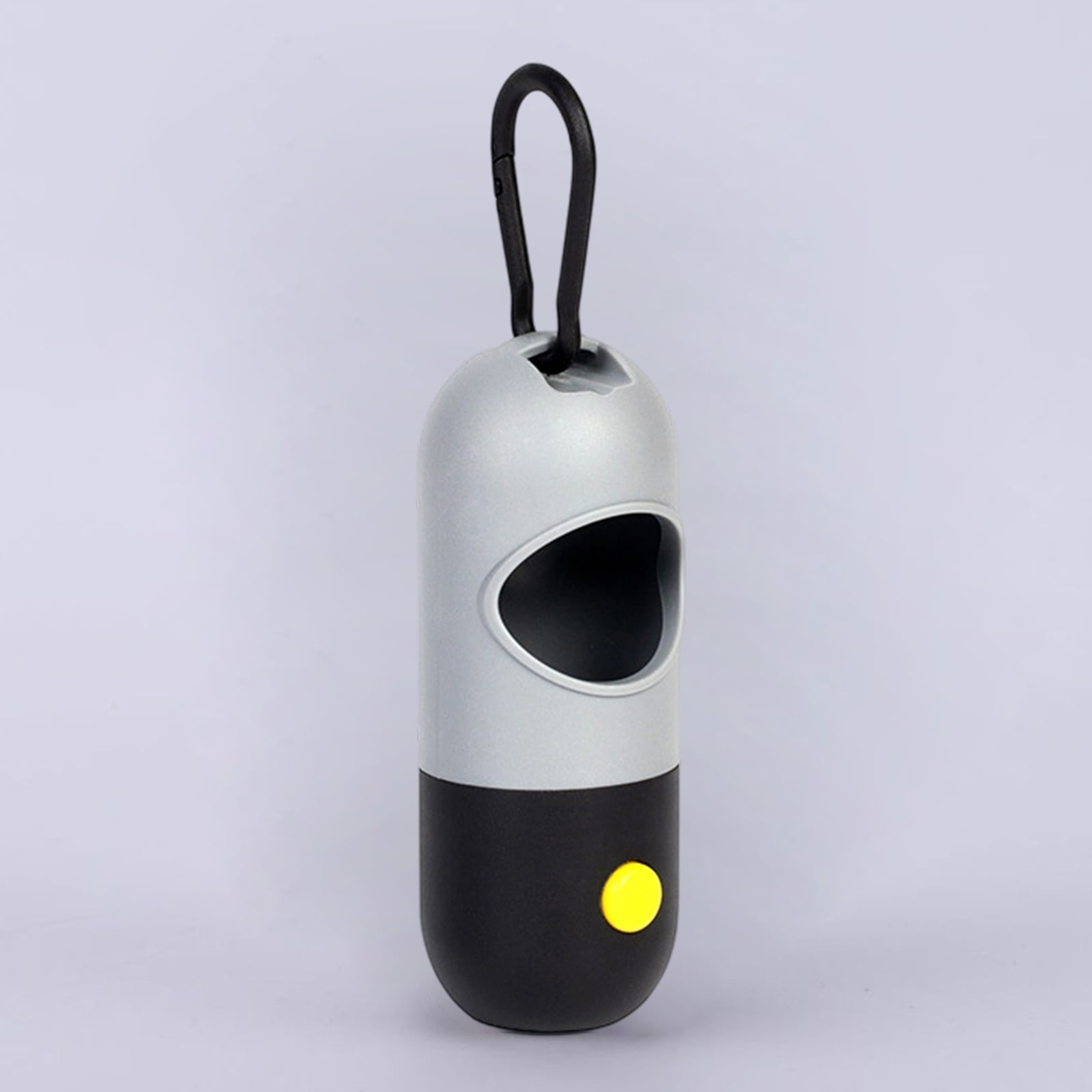 Durability Plastic Dog Poop Bag Dispenser for Pet Owners Easyly Refills and LED Light for Safety During Nighttimes Outdoor