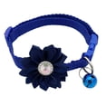 thumbnail image 2 of Walbest Dog Cat Collar Flowers Dog Bow Tie for Girls Dogs Cats Puppy Detachable Flower with Bell Adjustable Pet Collar Flower Accessories, 2 of 7