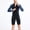 #0011-Blue, variant on Qiyinn Men Wetsuits 3/2mm Neoprene Wet Suit Front Zip in Cold Water for Surfing Swimming Diving