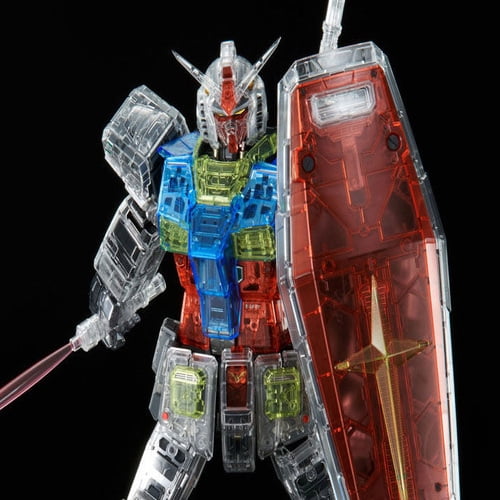 Gundam Pg Unleashed 1 60 Rx 78 2 Gundam Clear Color Body Exclusive Accessory Set Walmart Com Walmart Com