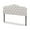 Beige, variant on Baxton Studio Aurora Modern and Contemporary Dark Grey Fabric King Size Headboard
