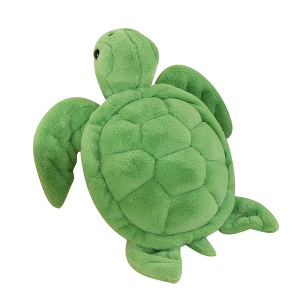 Muñeca de peluche con dibujos animados de tortuga, 50 cm, animal marino de peluche suave