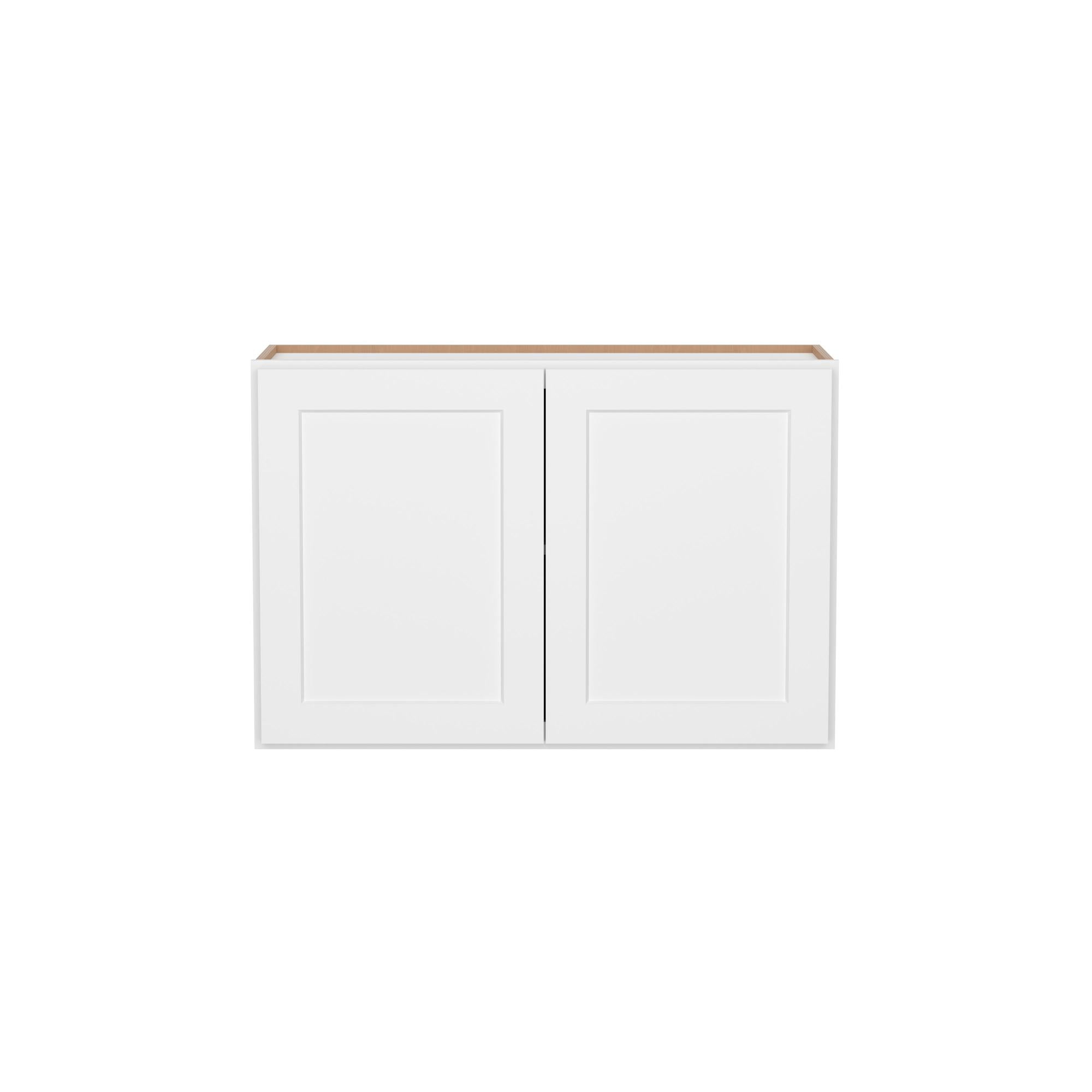 Furinno Shaker Wall Kitchen Cabinet 2-Doors, Ready to Assemble, 12 D x 36 W x 24 H, White