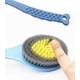 thumbnail image 2 of Cepillo de baño de mango largo: cepillo de masaje corporal suave y cómodo, puede limpiar la espalda en todas las direcciones (azul), 2 of 4