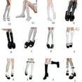 thumbnail image 5 of Women Soft Knee Highs Socks Lovely Lace Ruffle Bows Girls Socks Cotton Calf Socks Sweet Knee Highs Stockings Gifts, 5 of 5