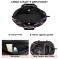 thumbnail image 3 of Halloween Bat Moon Eye Pattern Travel Tote Bags for Women Carry On,Large Weekender Bags for Women Travel,Multi Functional Duffle Bag for Work,Shopping,Sports, 3 of 5