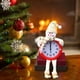thumbnail image 1 of Reloj navideño, decoración de mesita de noche, pequeño reloj de regalo, lindo despertador silencioso, reloj despertador, 1 of 7