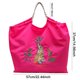 thumbnail image 3 of Bolsa de compras de gran capacidad para niños con animales de ocio (rosa) DQrwqpou Para Estrenar, 3 of 3