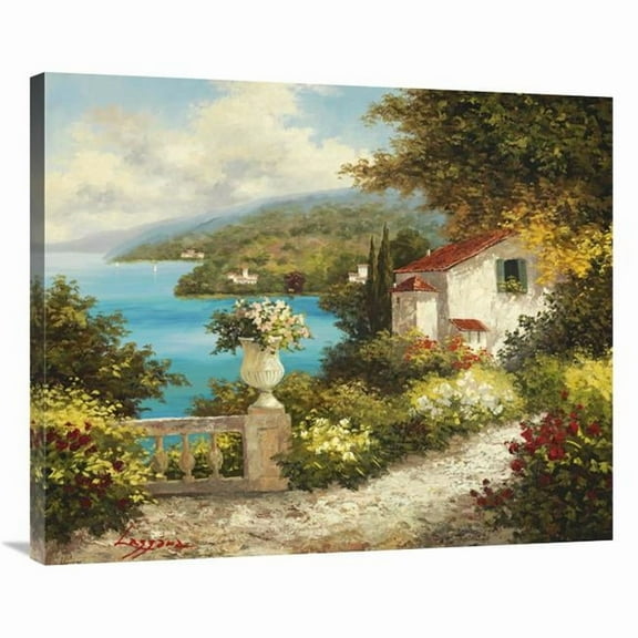 Global Gallery GCS-132575-36-142 36 in. Casa Del Mare Art Print - Lazzara