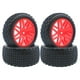 thumbnail image 2 of 1/10 Ruedas Neumáticos Aptos Para HSP 94166 94107 Modelo Piezas De Actualización Rojo+1/10 Ruedas Neumáticos Para HSP 94166 94107 Modelo Piezas De SM SunniMix none, 2 of 5