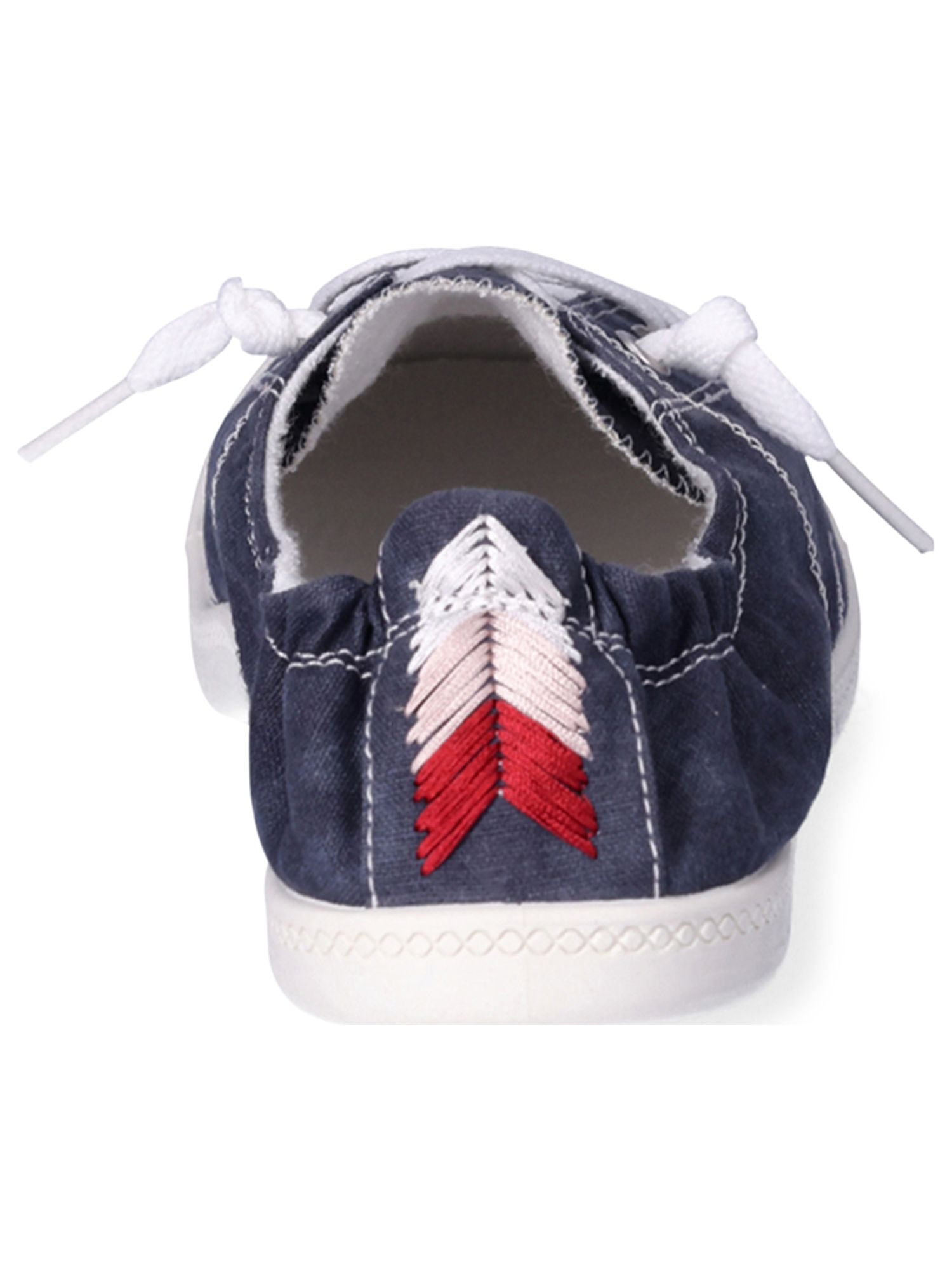 Time and Tru Women's Scrunch Back Slip-On Sneaker, Wide Width
