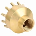 thumbnail image 5 of Copper Fountain Spray Nozzle, Durable Garden Water Feature, 1" Thread, For   Pools, 5 of 6