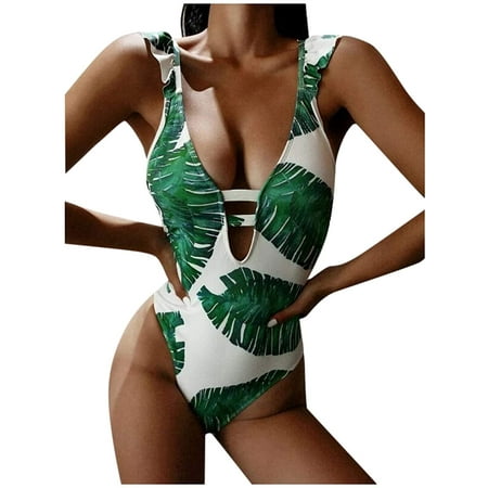 Swimsuits for Women Bikini One Piece Swimsuit Cute Bathing Suits Summer