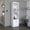 White, variant on 12 - Bottle Wine Rack & Stemware Slots | Useful for Wine and Glass Display | Adds Aesthetic Appeal to Your Home