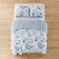 thumbnail image 4 of Levtex Home Lacey Sea Blue and White Cotton Quilt, Full/Queen - Reversible, 4 of 4