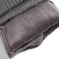 thumbnail image 4 of Dyfzdhu Women Winter Fleece Thickening Elastic Edge Cold Proof Outdoor Driving Riding Sports Non Slip Touched Screen Gloves Unisex Grey, 4 of 6