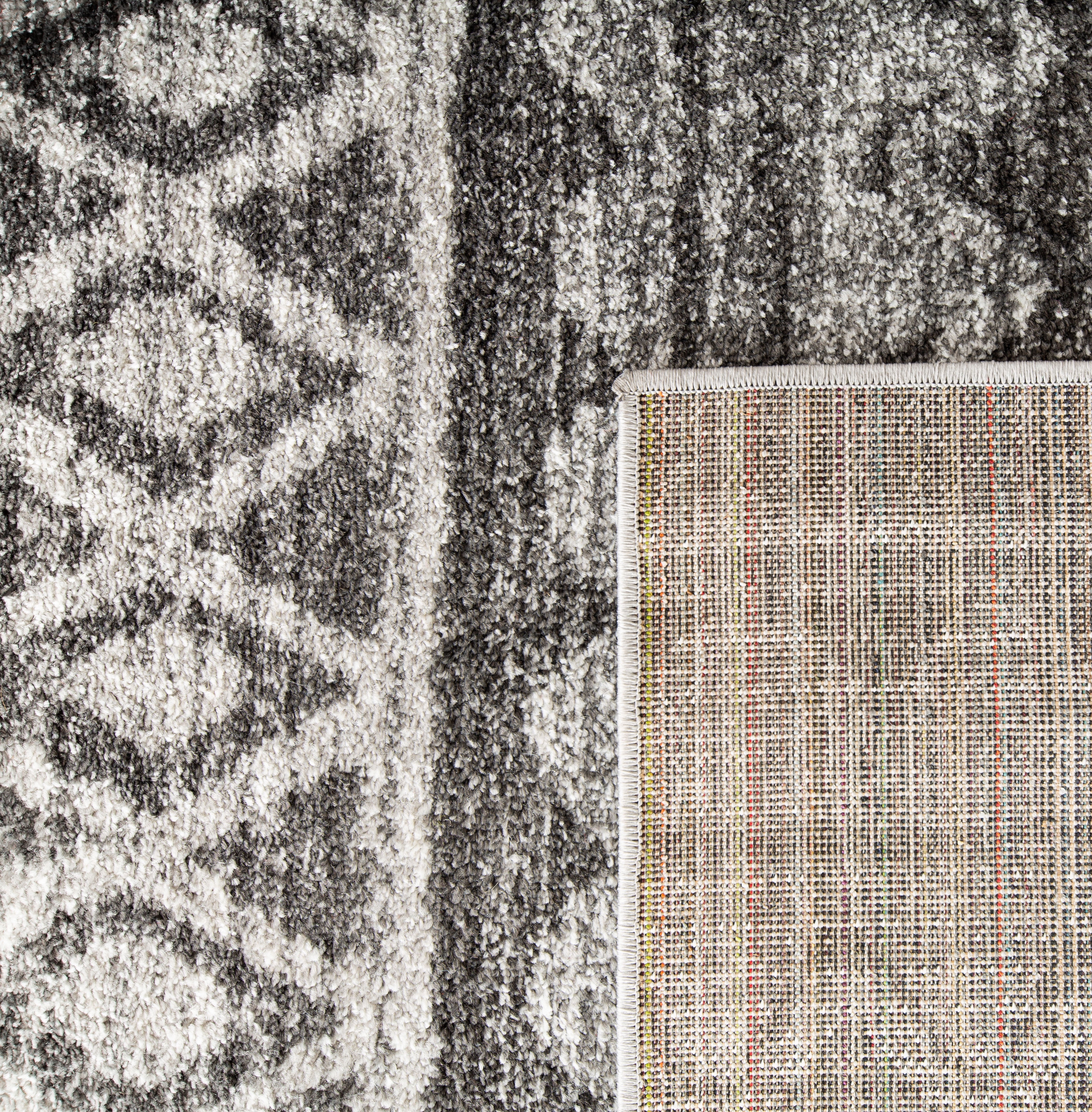 SAFAVIEH Adirondack Emil Abstract Area Rug, Ivory/Charcoal, 11' x 15'
