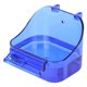 thumbnail image 3 of Bañera para pájaros, jaula para loros, accesorio para pájaros pequeños, periquitos, canarios, agapornis, color azul, 3 of 7