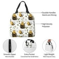 thumbnail image 4 of Naloa Honey Bee Insect Print Lunch Box for Women Men,Insulated Lunch Bag,Lunchbox,Thermal Leakproof Cooler,Reusable Lunch Tote Bag for Work School Travel Picnic, 4 of 8