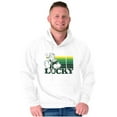 thumbnail image 5 of Popeye The Sailor Man Lucky St Paddys Hoodie Sweatshirt Women Men Brisco Brands M, 5 of 6