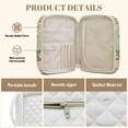 thumbnail image 6 of ZUXONGSY Rose Floral Print Bible Case for Women Quilted Bible Carrying Case Large Scripture Bag with Bookmarks & Durable Handle Carrying Book Case for Christian, 6 of 8