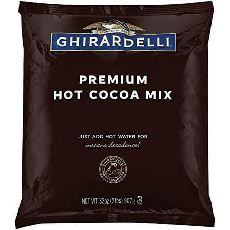 Ghirardelli Chocolate Premium Hot Cocoa Mix, 32-Ounce Packages (Pack of 2)