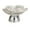 White, variant on CoudarTitie Footed Fruit Bowl Decorative Bowl Stylish Creative Food Snack Storage Tray Snack Gray