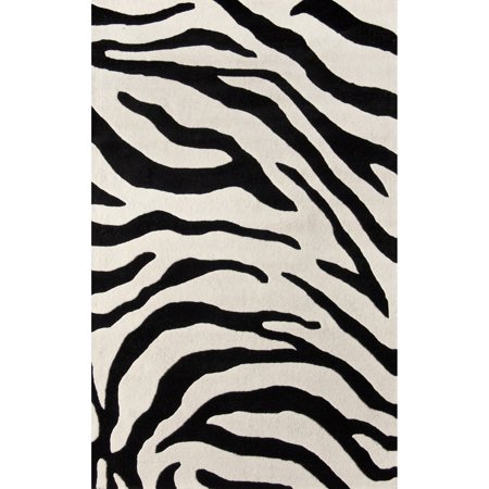 Nuloom Afz01 Zebra Print Area Rug Sky 5 X 8 Ft Nuloom Afz01 Zebra Print Area Rug Sky 5 X 8 Ft